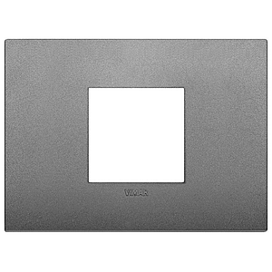 Vimar Arké Classic - Metal-Color 2M Centraal (Metaal - Mat Slate)