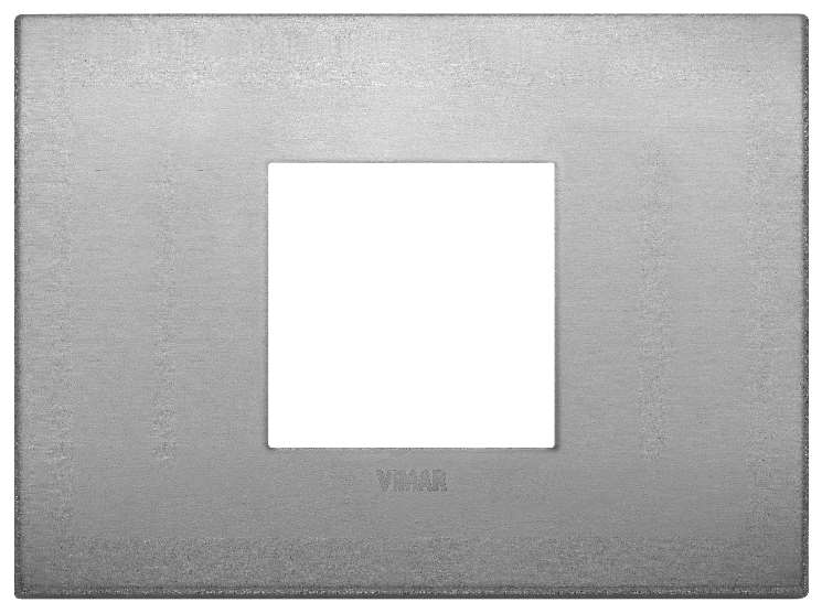 Vimar Arké Classic - Alu-Tech 2M Centraal (Metaal - Lava)
