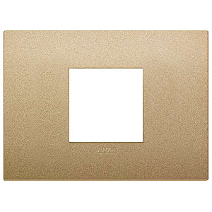 Vimar Arké Classic - Color-Tech 2M Centraal (Technopolymeer -  Matt Gold)