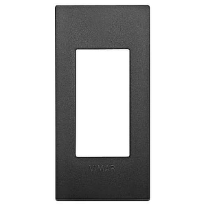 Vimar Arké Classic - Tecno-Basic 1M Panel (Technopolymeer -  Black)
