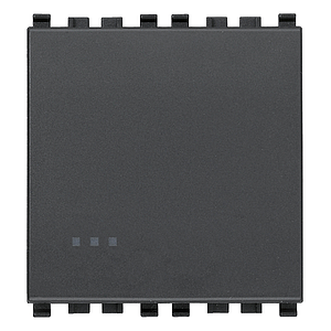 Vimar Eikon - 1P 16AX schakelaar 1-v 2M (grijs)