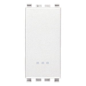 Vimar Eikon - 1P 16AX schakelaar 1-v (Wit)