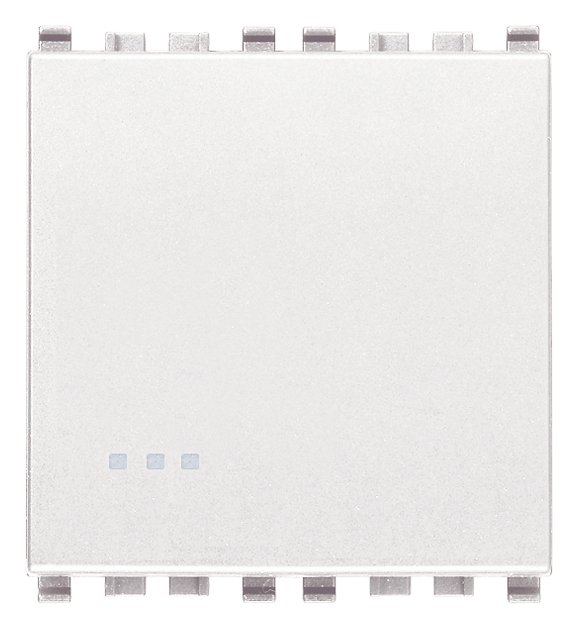 Vimar Eikon - 1P 16AX wisselschakelaar 2M (Wit)