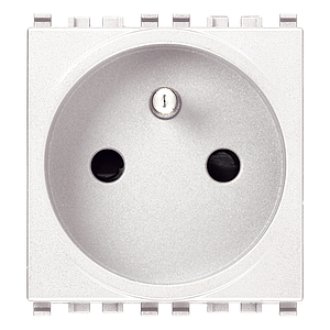 Vimar Eikon - 2P+A 16A Penaarde Stopcontact (Wit)