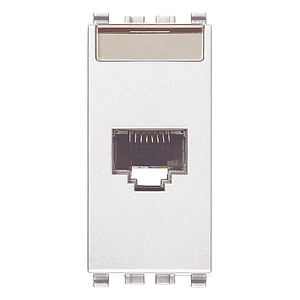 Vimar Eikon - Prise RJ45 Netsafe Cat5e UTP (Blanc)