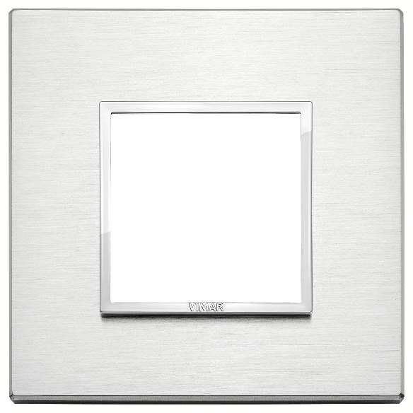 Vimar Eikon Evo - Primari 2M (Aluminium - Brilliant Aluminium)