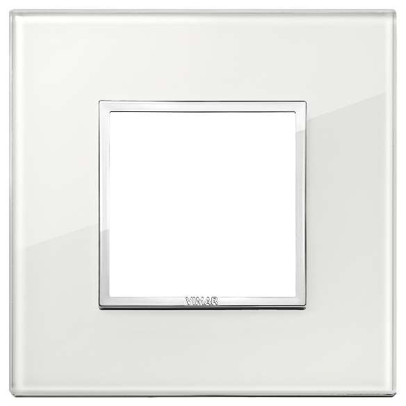Vimar Eikon Evo - Luminosi 2M (Glas - White Diamond)