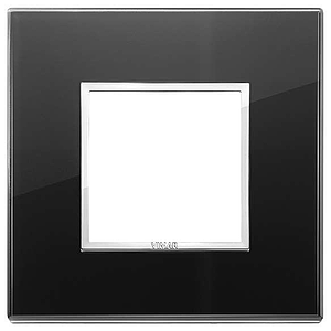 Vimar Eikon Evo - Luminosi 2M (Glas - Black Diamond)