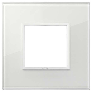 Vimar Eikon Evo - Essenziali 2M (Glas - Total White Diamond)