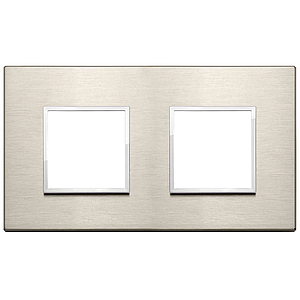 Vimar Eikon Evo - Primari 4M - 2+2 (Aluminium - Neutral bronze)
