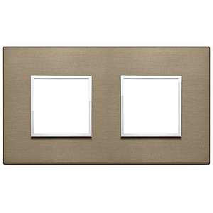 Vimar Eikon Evo - Primari 4M - 2+2 (Aluminium - Dark Bronze)