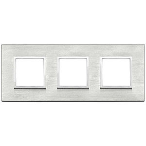 Vimar Eikon Evo - Primari 6M - 2+2+2 (Aluminium - Next Grijs)
