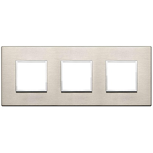 Vimar Eikon Evo - Primari 6M - 2+2+2 (Aluminium - Neutral bronze)