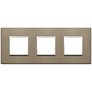 Vimar Eikon Evo - Primari 6M - 2+2+2 (Aluminium - Dark Bronze)