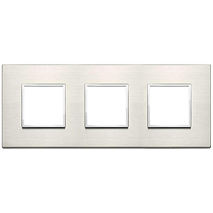Vimar Eikon Evo - Esclusivi 6M - 2+2+2 (Aluminium - Titanium)