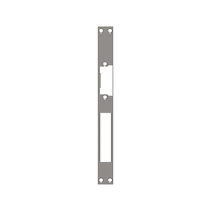 Zennio Plaque Serrure Electrique - Modèle 1 (Bord Droit)