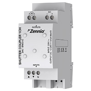 Zennio AC/DC Rolluik Adapter (1 Motor)