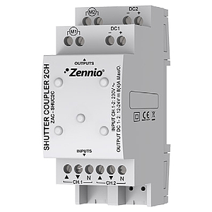 Zennio Adaptateur Volets AC/DC (2 sorties)