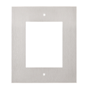 Zennio GetFace IP - Frame Encastrable - 1 module (ensemble avec ZVP-FBOX1)