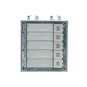 Zennio GetFace IP - Module de 5 boutons étiquetés