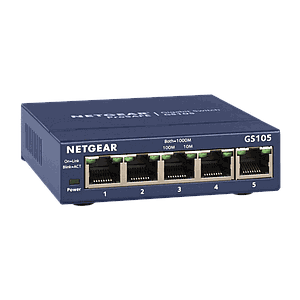 Zennio GetFace IP - Switch 5 ports (Unmanaged)