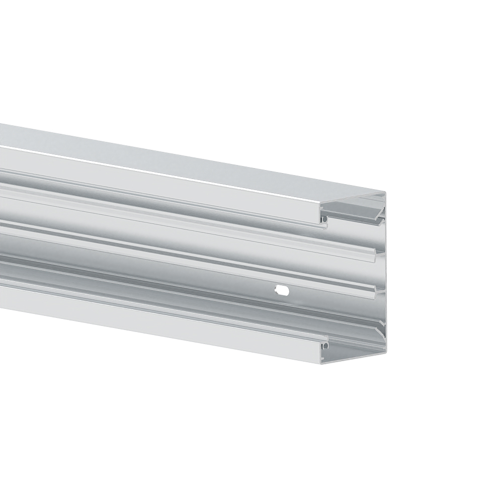 GGK BRA - 60x110/80 wandgoot basis (Geanodiseerd aluminium) - VPE=8