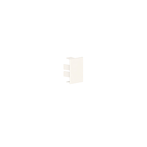 GGK LFG - 40x60, Eindstuk (RAL 9001 - Crèmewit) - VPE=2