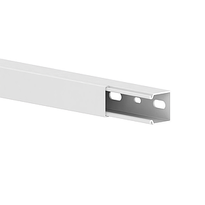 GGK LFG - 25x25, Goulotte (RAL 9010 - Blanc alpin) - UE=72