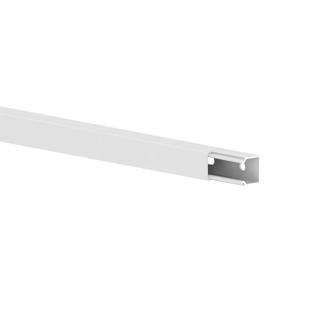 GGK LFG - 15x15, Goulotte (RAL 9010 - Blanc alpin) - UE=80