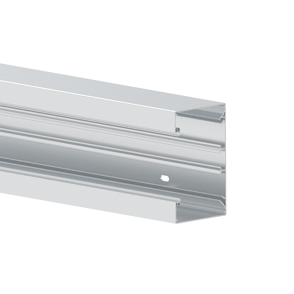 GGK BRA - 80x130/80 wandgoot basis (Geanodiseerd aluminium) - VPE=8