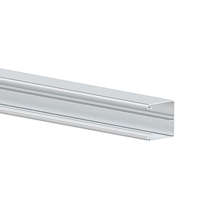 GGK Micro-BRA - 62x62/45, wandgoot basis (Geanodiseerd aluminium) - VPE=8