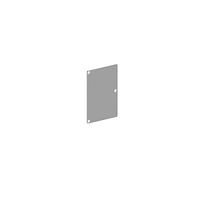 GGK Micro-BRA - 60x90/45 Embout (RAL 9010, Blanc alpin) - UE=1