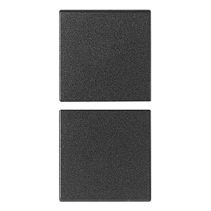 Vimar Arké - 2 demi-boutons 1M (Vide - Gris)