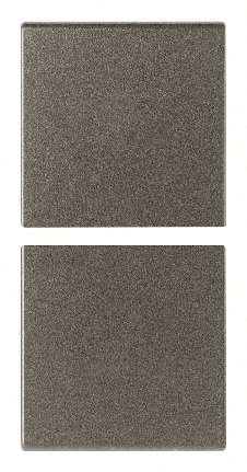 Vimar Arké - 2 demi-boutons 1M (Vide - Métal)