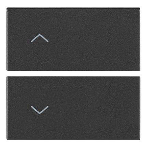 Vimar Arké - 2 demi-boutons 2M (Flèches - Gris)
