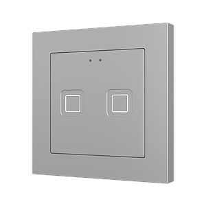 Zennio Tecla 55 X2 (Zilver)