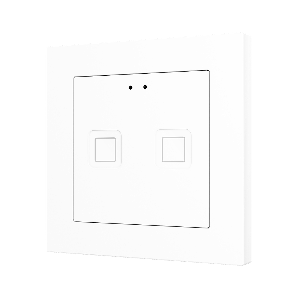 Zennio Tecla 55 X2 (Wit)