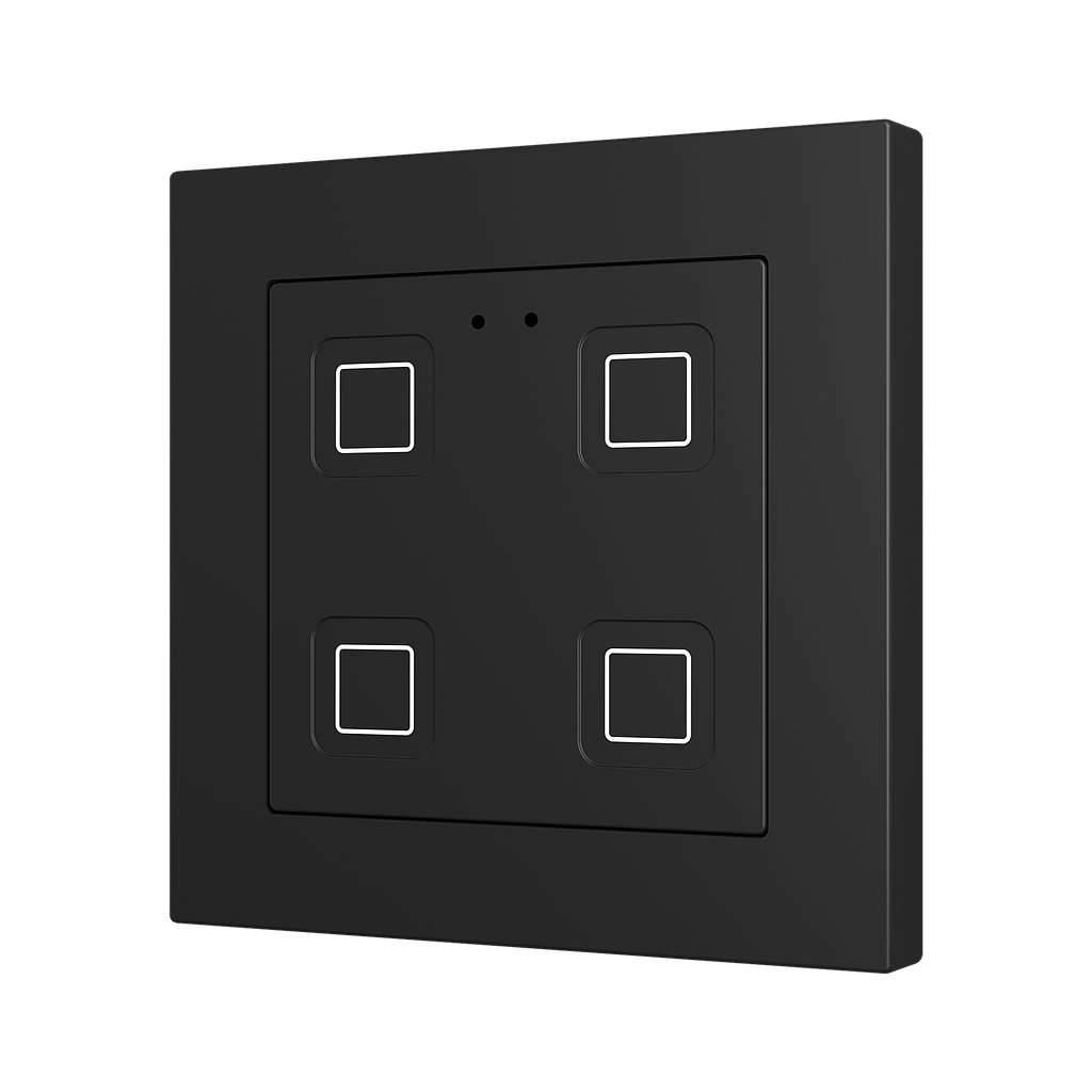 Zennio Tecla 55 X4 (Antraciet)
