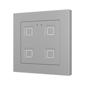 Zennio Tecla 55 X4 (Zilver)