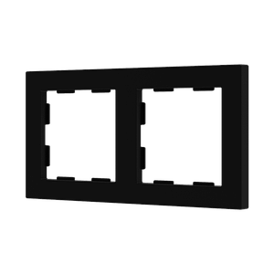 Zennio ZS55 - Afdekraam 2M (Antraciet)