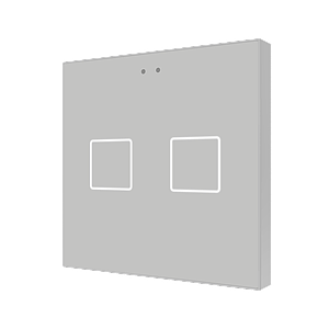 Zennio Flat 2 v2 (Zilver)