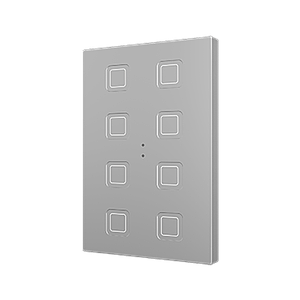 Zennio Tecla XL X8 (zilver)