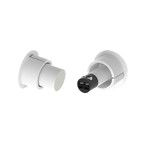 Zennio Magneetcontact Inbouw (Metalen deur - Wit)