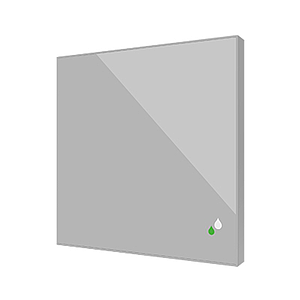 Zennio Flat Sensato v2 (Zilver)