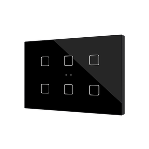 Zennio Flat XL X6 (Antraciet)