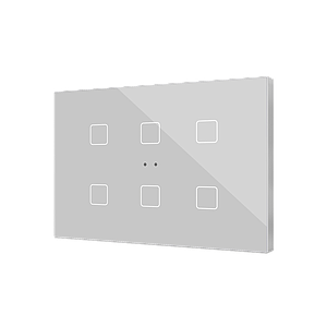 Zennio Flat XL X6 (Zilver)