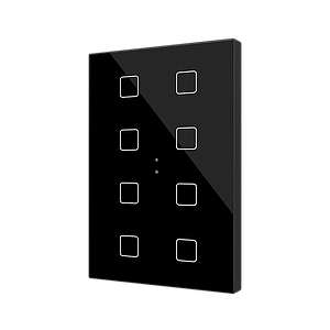 Zennio Flat XL X8 (Antraciet)