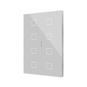 Zennio Flat XL X8 (Zilver)