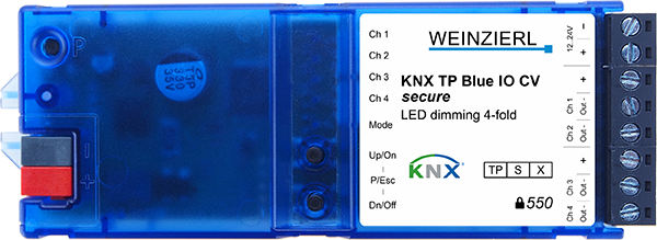 Weinzierl KNX TP Blue IO 550 CV secure