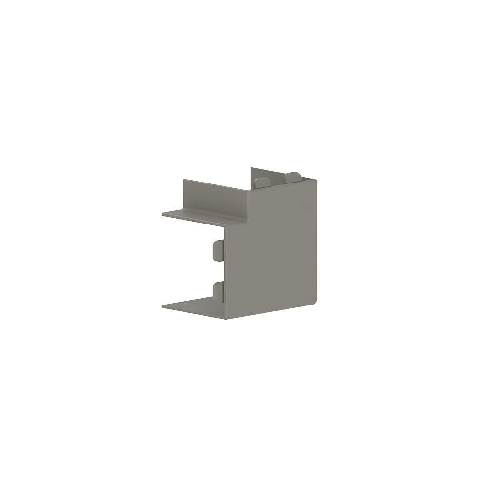 GGK LFG - 30x30, Vlakke hoek (grijs - RAL 7030) - VPE=4